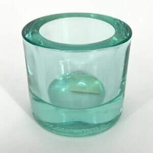 Marimekko iittala kynttilalyhty Water Green Votive Candle Holder Finland